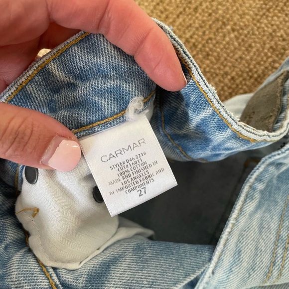 Carmar Jeans Size 27 - Picture 4 of 4